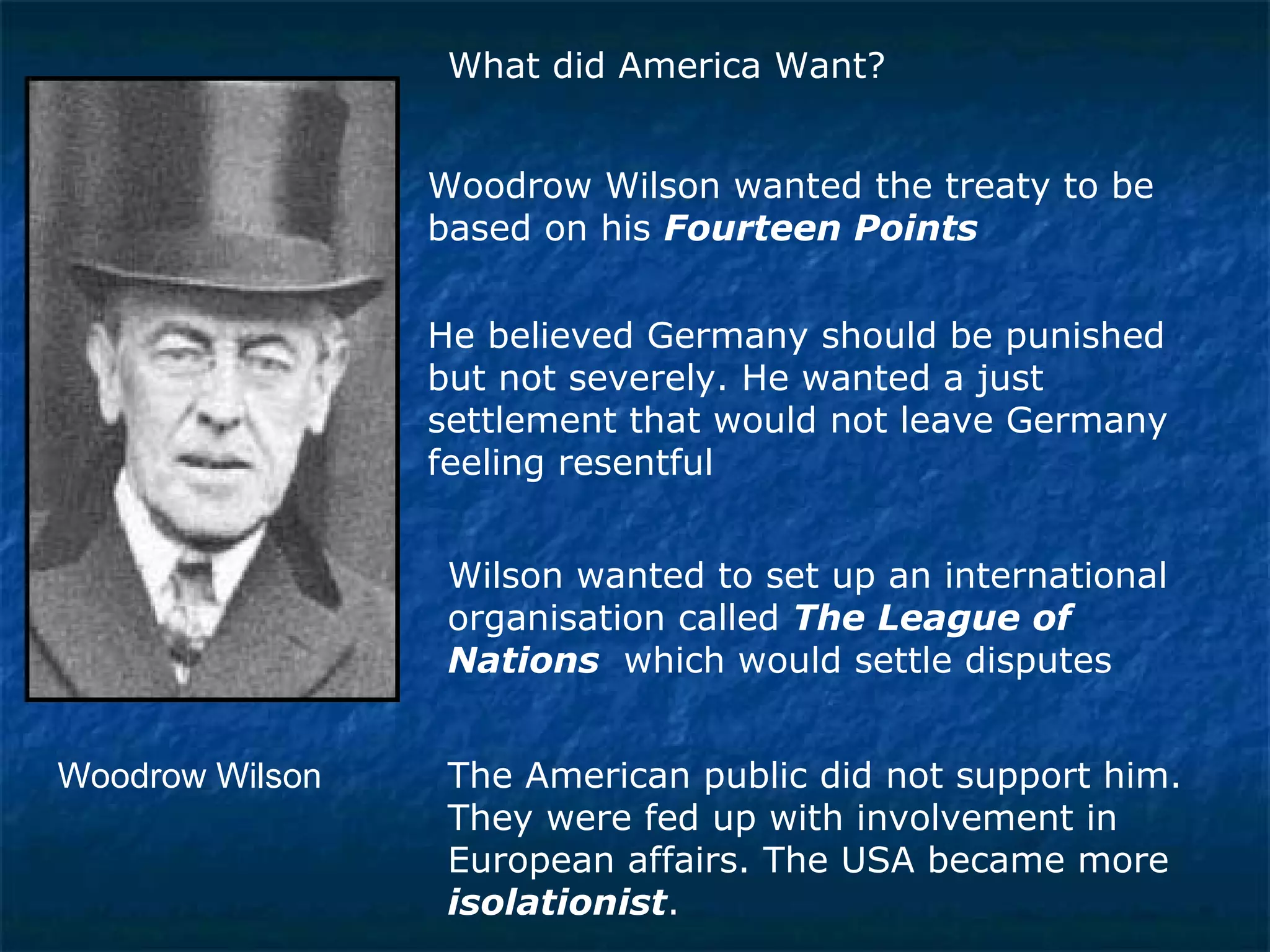 Treaty of Versailles PPT