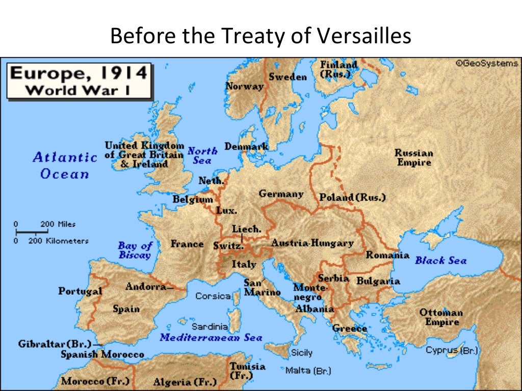 Treaty Of Versailles Russian Revolution Depression