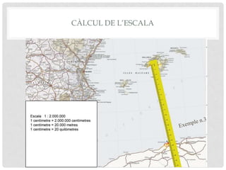 CÀLCUL DE L’ESCALA
 