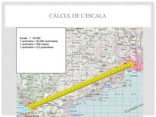 CÀLCUL DE L’ESCALA
 