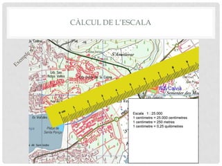 CÀLCUL DE L’ESCALA
 