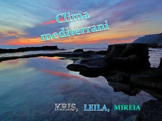 Clima mediterrani KRIS, LEILA, mireia 