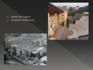 Teatre de Sagunt
 SAGUNT (VALÈNCIA)


 