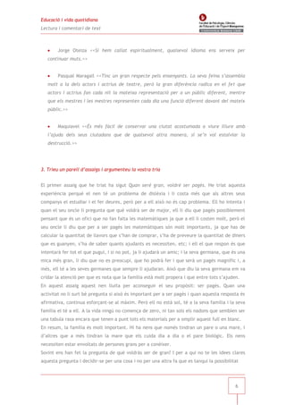 Treball Del Llibre (Seminari)