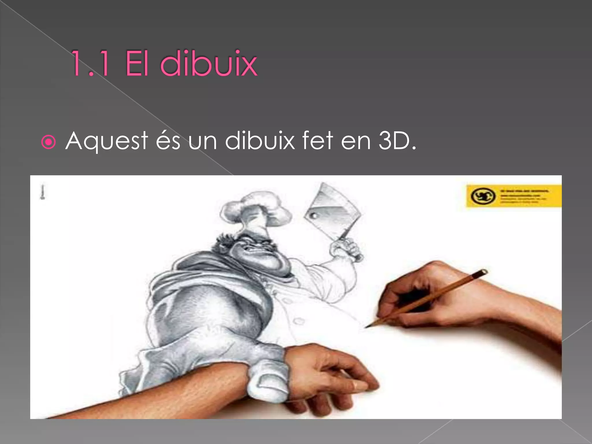    Aquest és un dibuix fet en 3D.
 