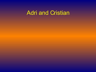 Adri and Cristian 