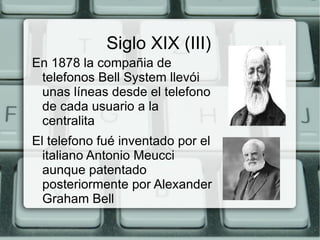 Siglo XIX(II) 1833, Babbage abandona su proyecto inicial por considerarlo demasiado especializado y enseña la máquina analítica 