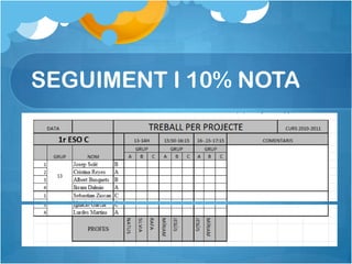 SEGUIMENT I 10% NOTA
 