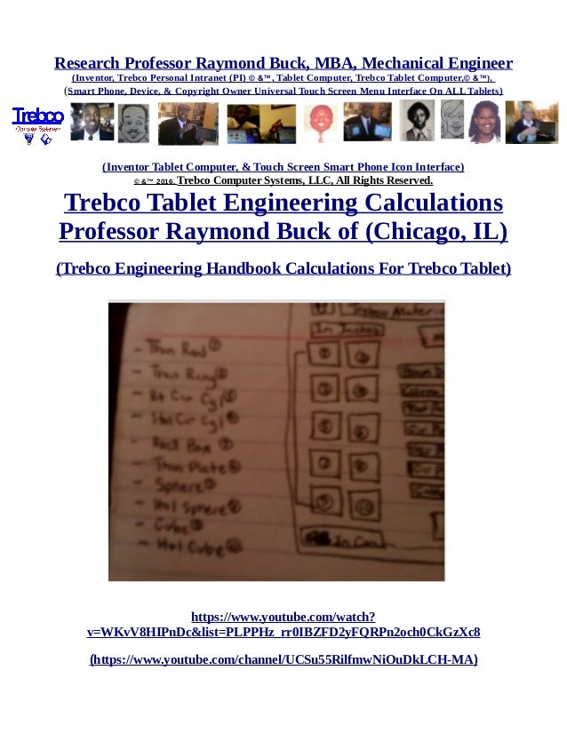 trebco tablet
