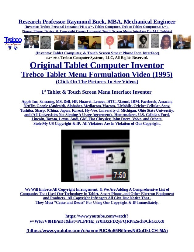 trebco tablet