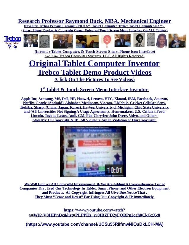 trebco tablet