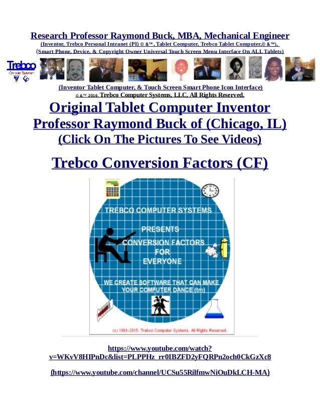 trebco tablet