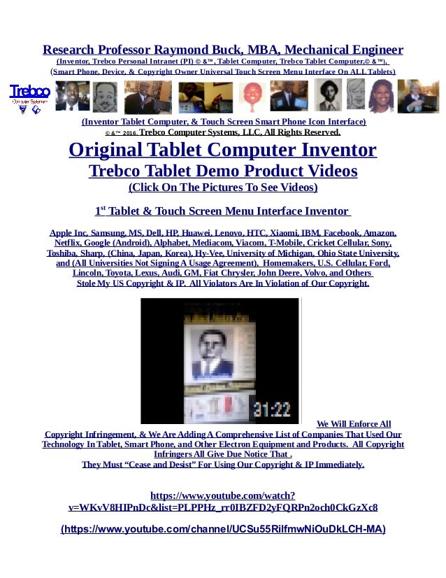 trebco tablet
