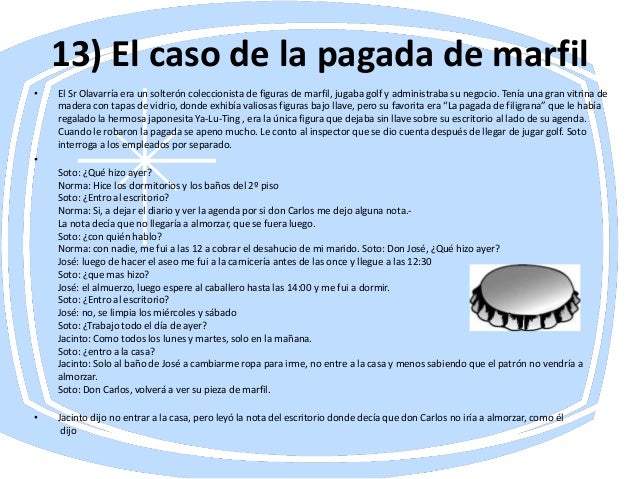 PRUEBA LIBRO: Trece casos misteriosos