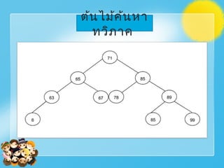 ต้นไม้ค้นหา
ทวิภาค
 