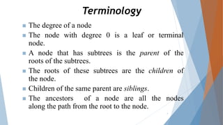 Types of Tree in Data Structure in C++ | PPTX