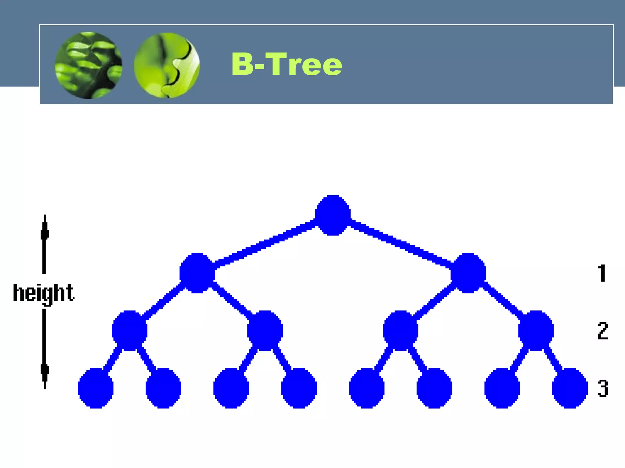 B-Tree
 