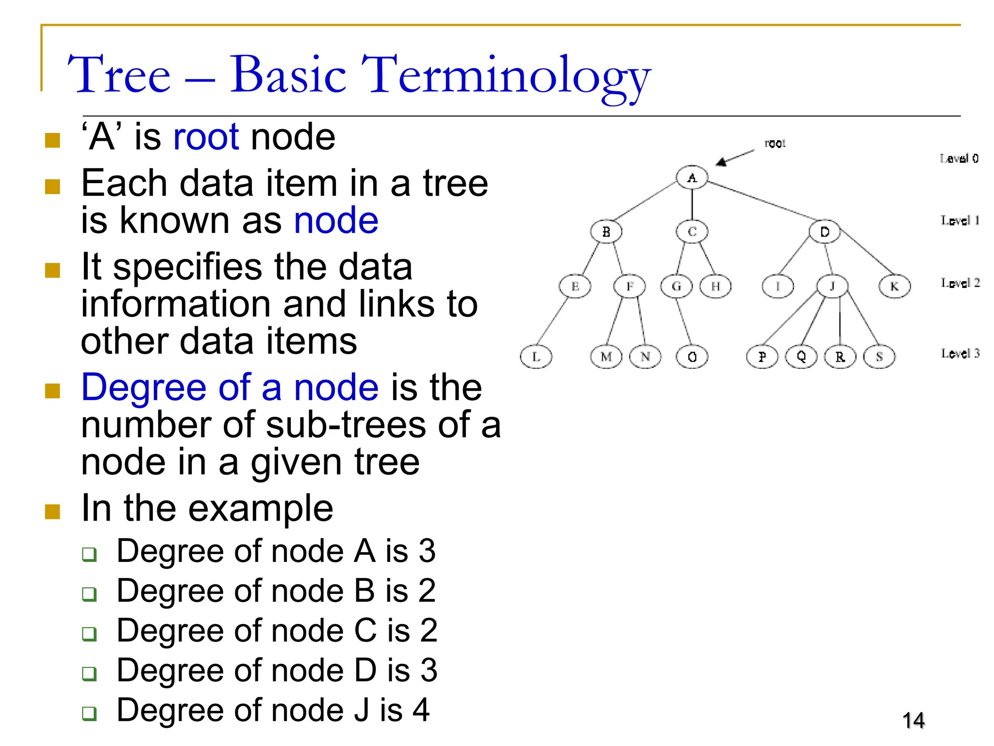 Tree Data Structure Tree Data Structure Details | PPT