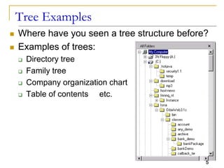 Tree Data Structure Tree Data Structure Details | PPT