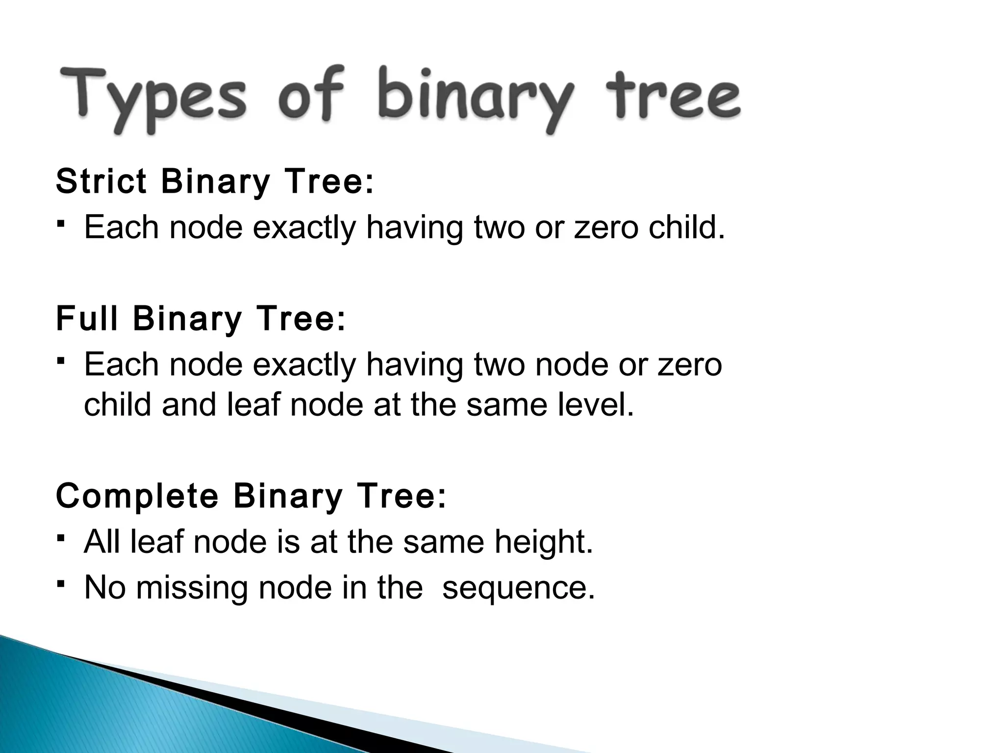 Tree-In Data Structure | PPT | Programming Languages | Computing
