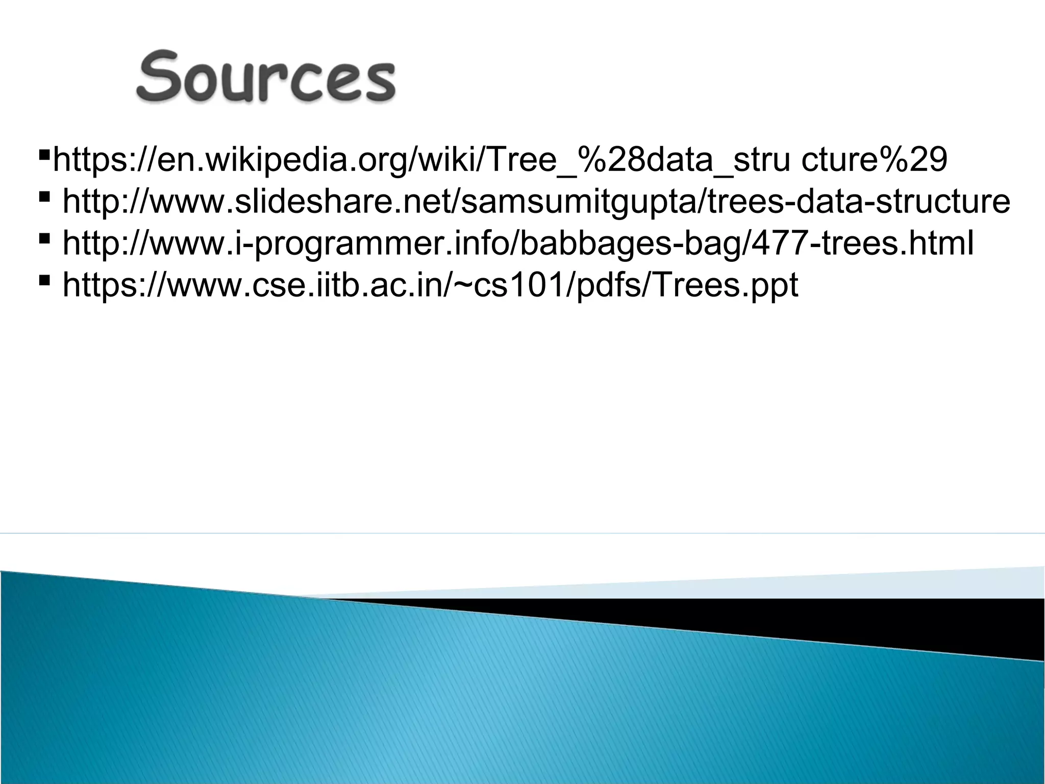 Tree-In Data Structure | PPT | Programming Languages | Computing