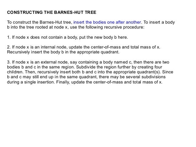 Tree Algorithm