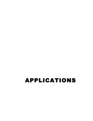 APPLICATIONS

 