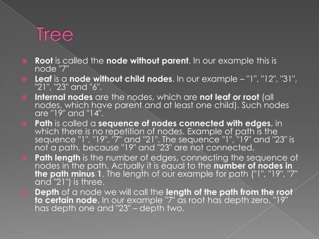 Tree data structure in java | PPTX