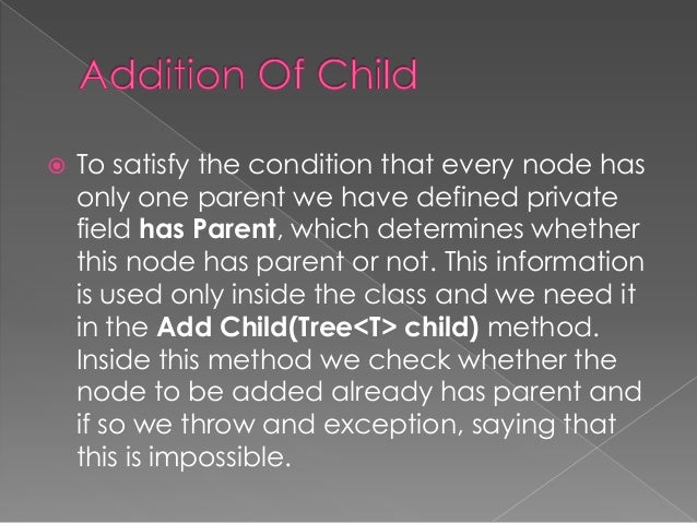 Tree data structure in java