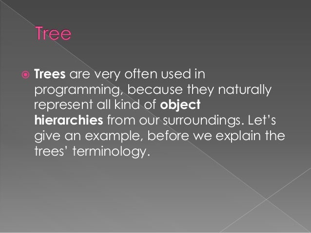 Tree data structure in java