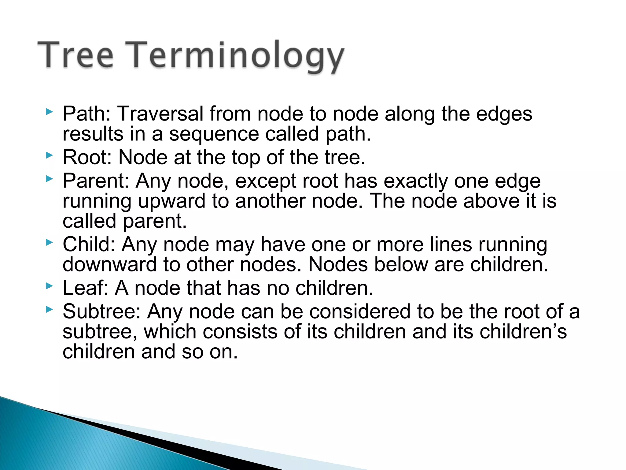 Tree data structure | PPT