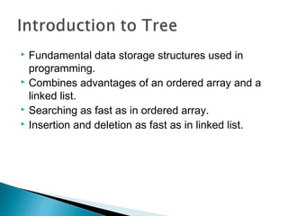 Tree data structure | PPT