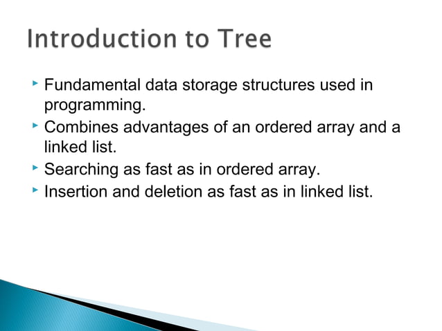 Tree data structure | PPT