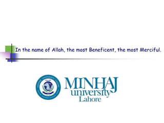In the name of Allah, the most Beneficent, the most Merciful.
 