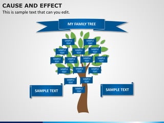 Tree diagram static | PPTX