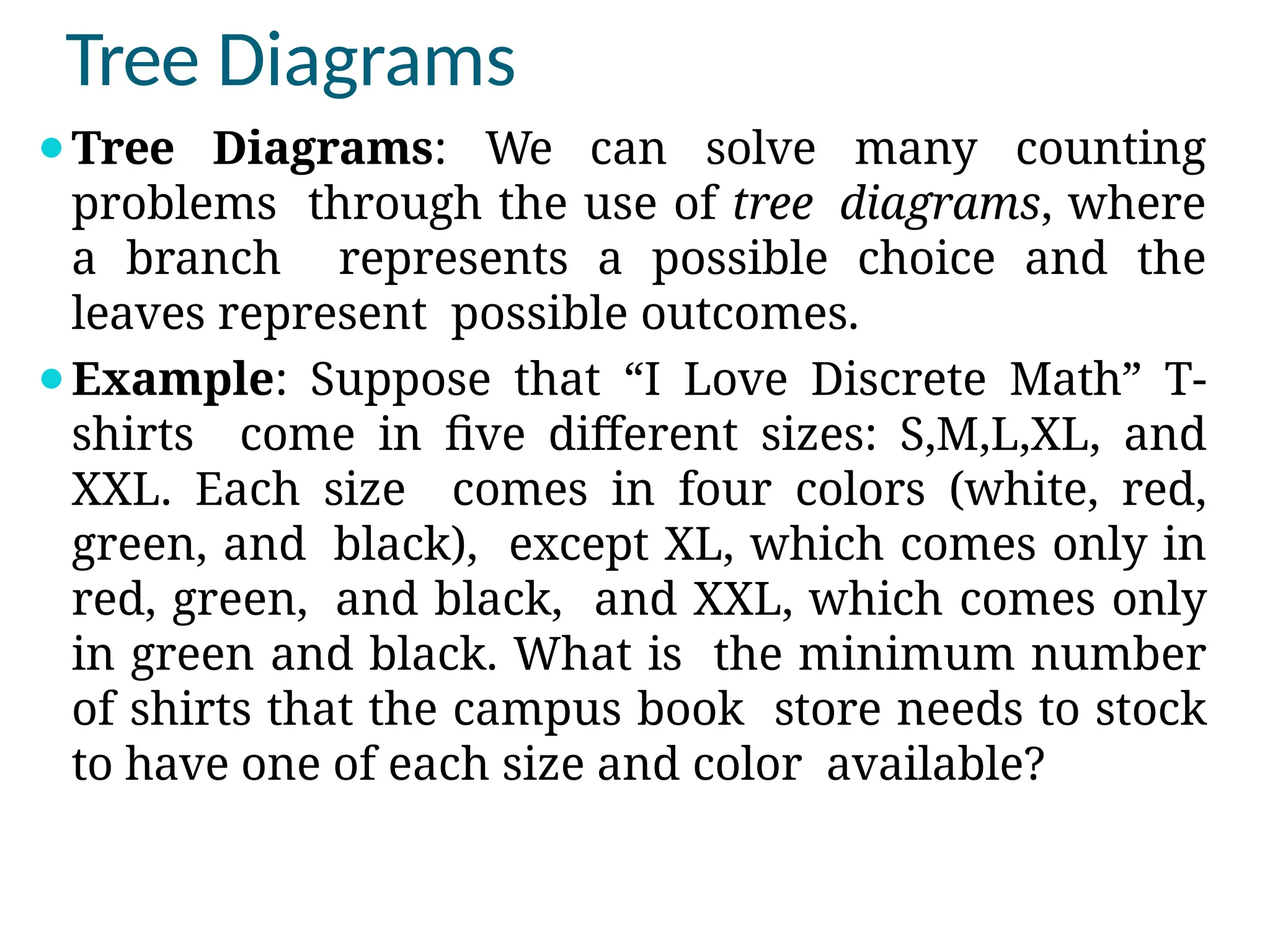 Tree Principle Tree Diagran and The Pigeonhole Principle_102527.pptx