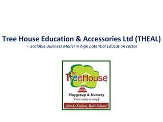 Tree House Education & Accessories Ltd (THEAL)
- Scalable Business Model in high potential Education sector
 