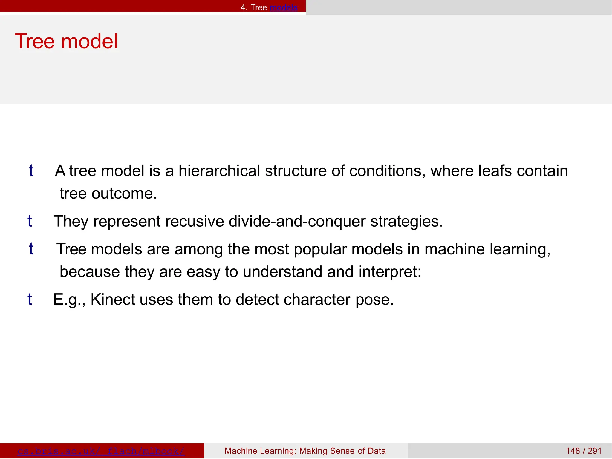 Tree Model Theory in machine learning unit 4 ML techniques | PPTX