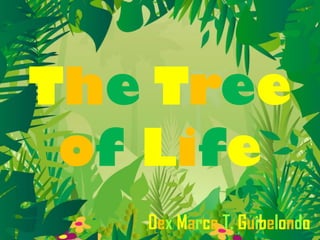 The Tree
of Life
Dex Marco T. Guibelondo
 