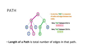 PATH
• Length of a Path is total number of edges in that path.
 