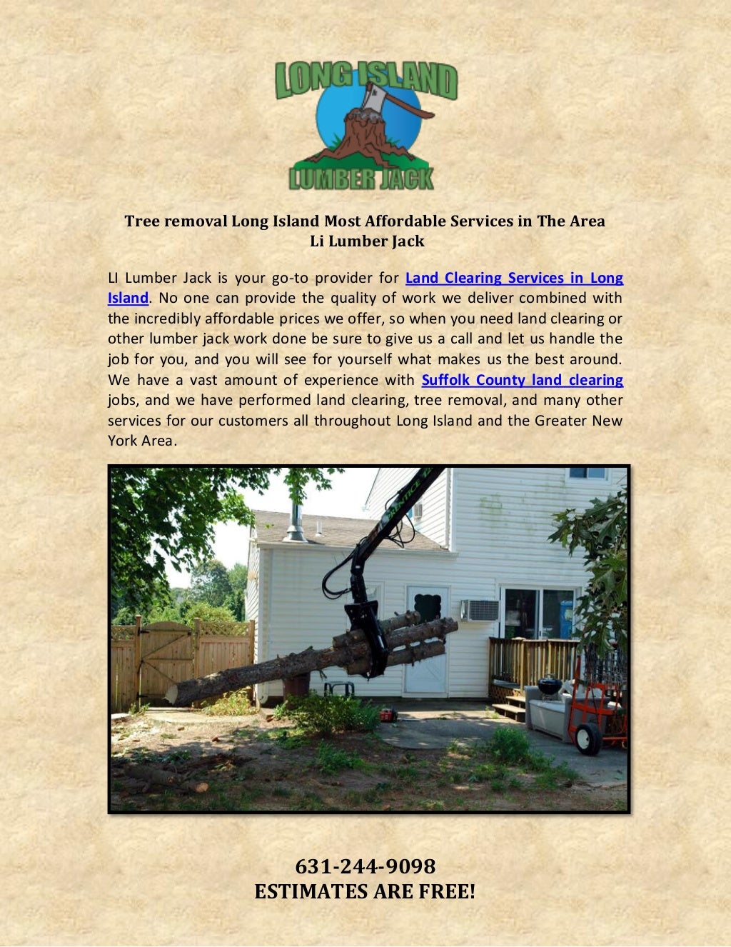 Tree removal long island most affordable services in the area