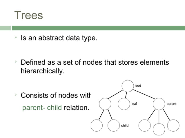 Trees - Non Linear Data Structure | PPT