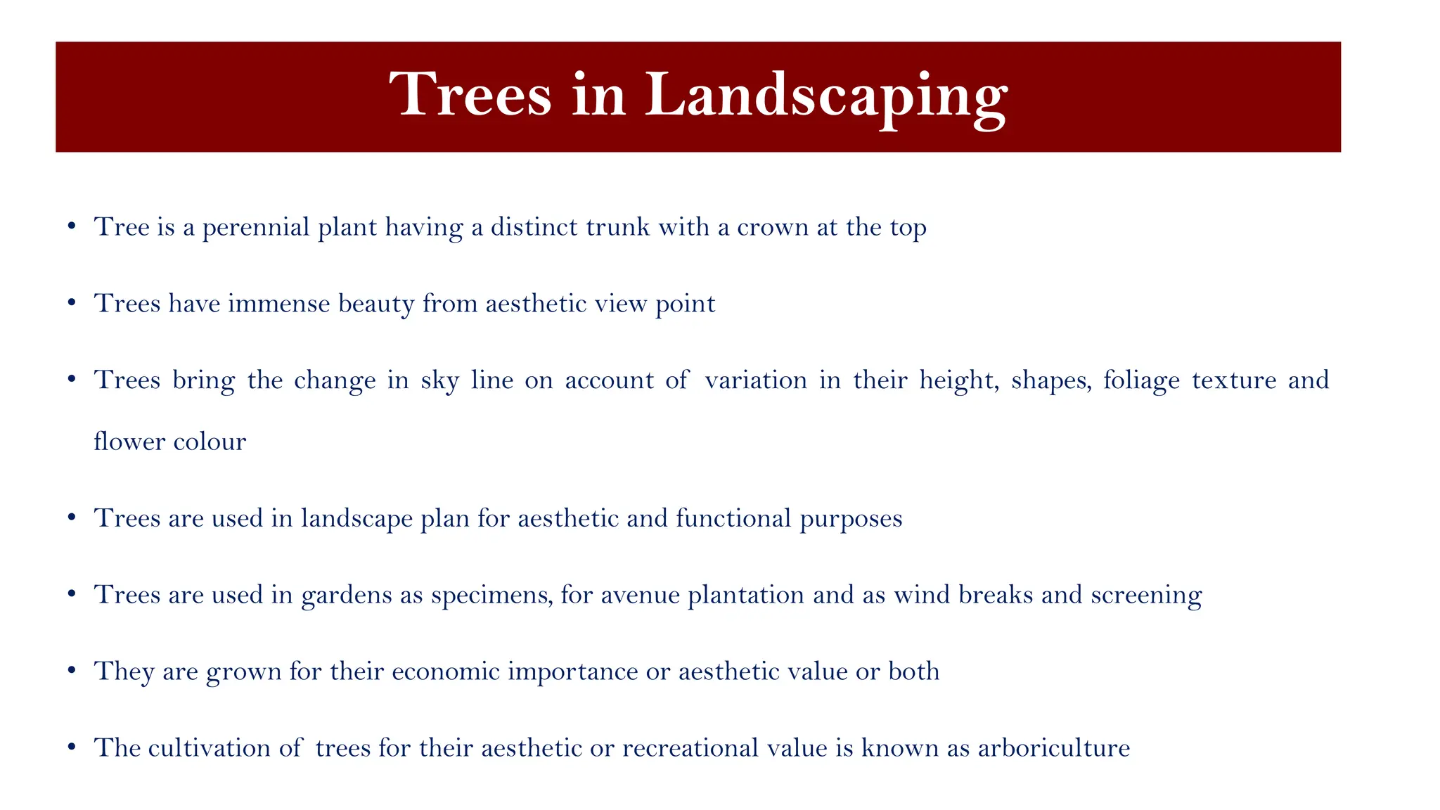 Flowering and foliage trees for landscaping.pdf