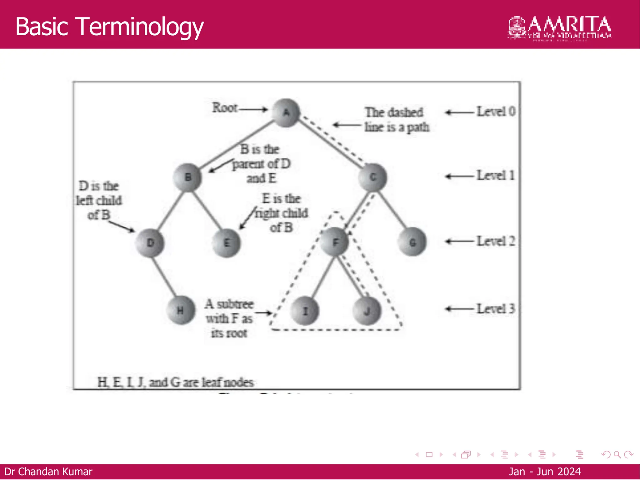 Basic Terminology
Dr Chandan Kumar Jan - Jun 2024
 
