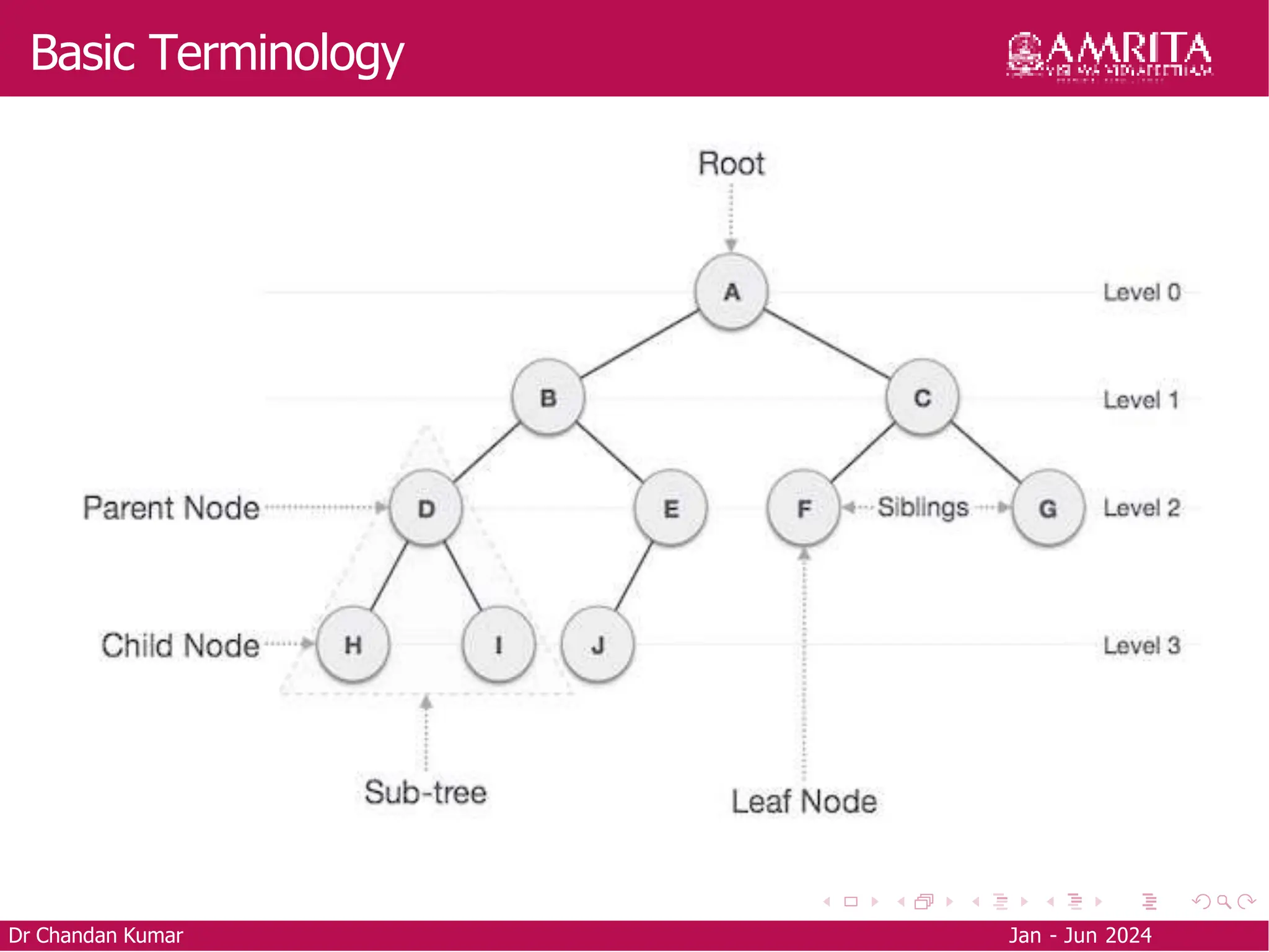 Basic Terminology
Dr Chandan Kumar Jan - Jun 2024
 