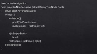 Trees data structure