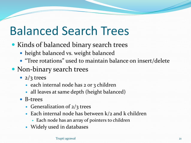 Trees (data structure) | PPT