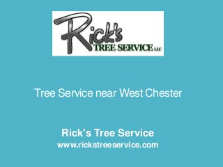 Rick's Tree Service
www.rickstreeservice.com
Tree Service near West Chester
 