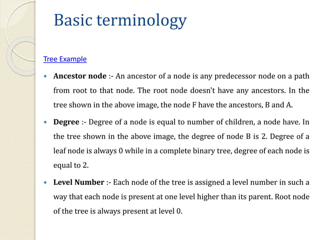 Trees in data structures | PPT
