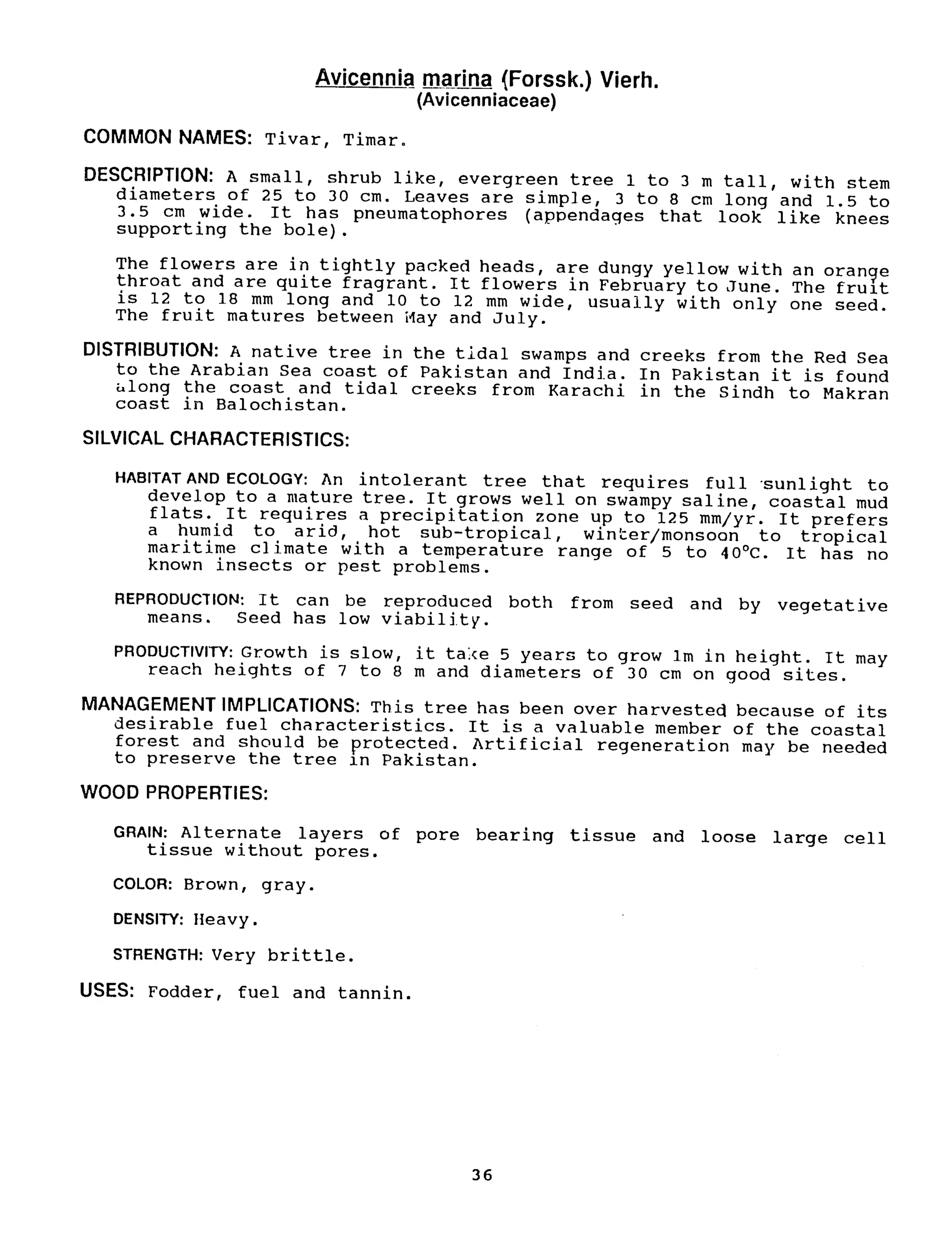 Trees of pakistan | PDF